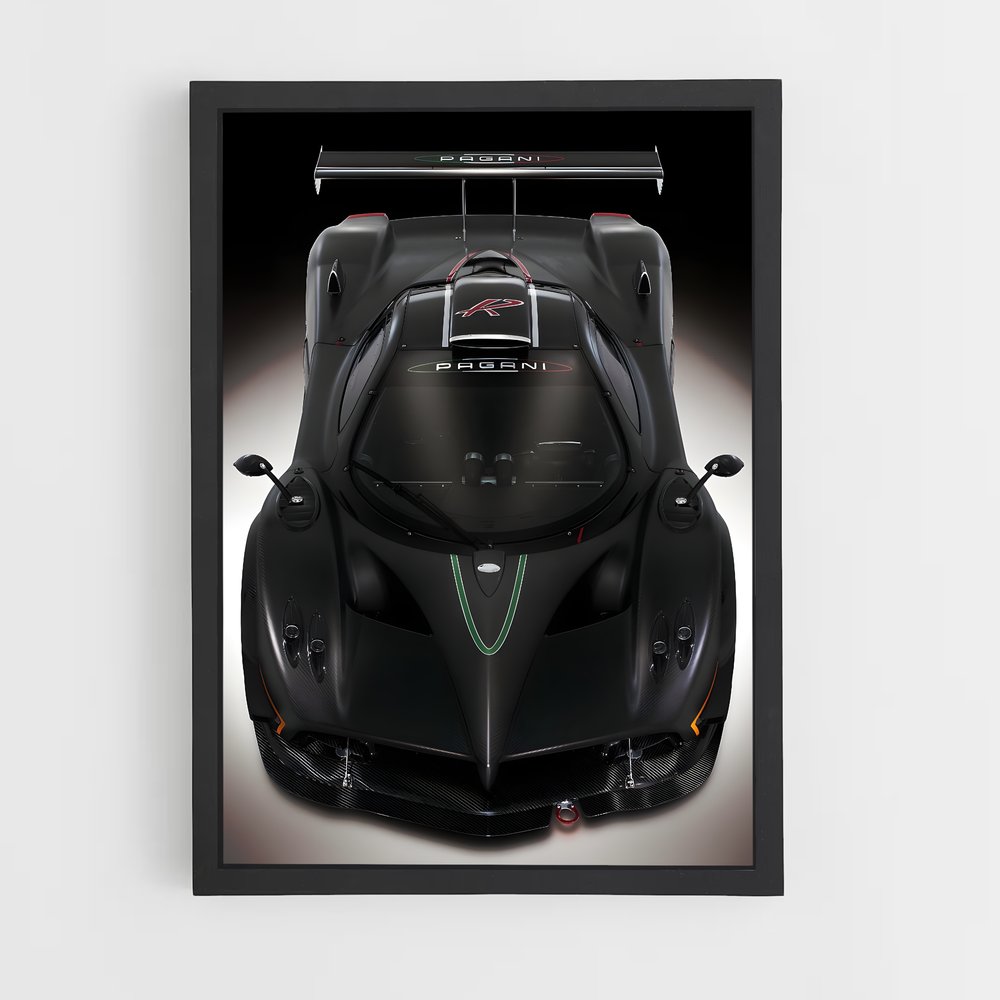 Poster Zonda: L'Art de la Vitesse – affiche Pagani (vue 2)